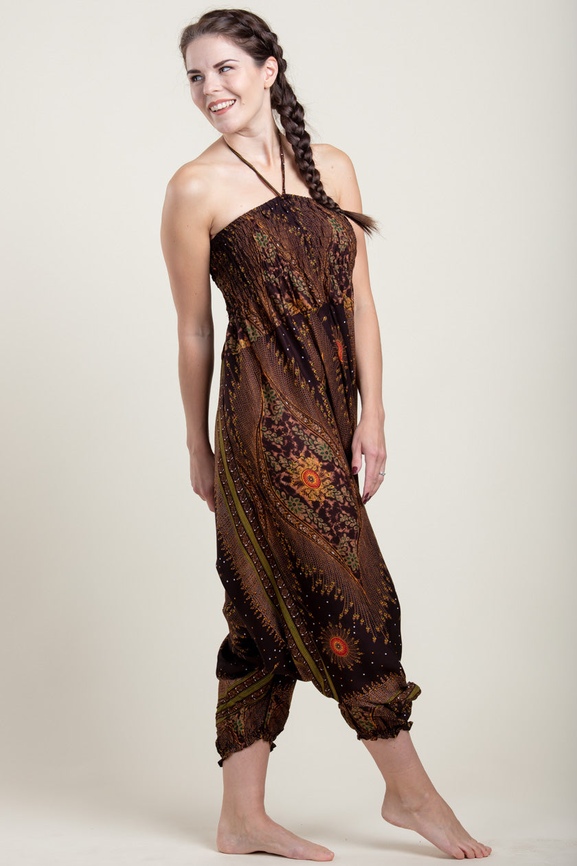 Peacock Eye Artisan Jumpsuit Haaremihousut