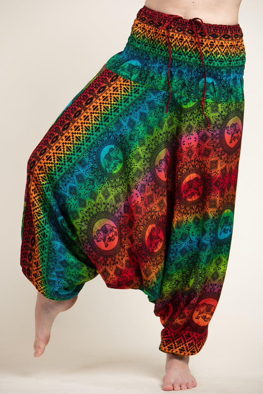 Rainbow Elephant Artisan Jumpsuit Haaremihousut