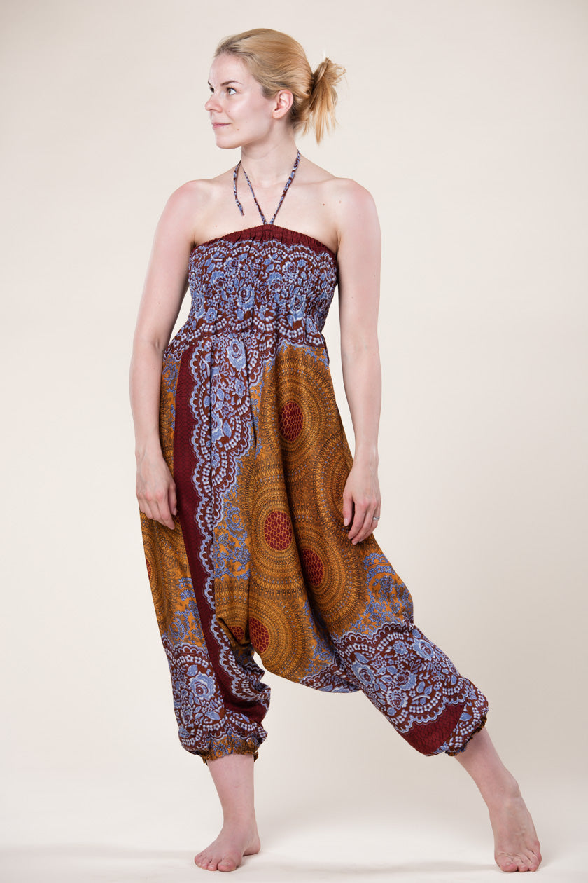 Mandala Bronze Artisan Jumpsuit Haaremihousut