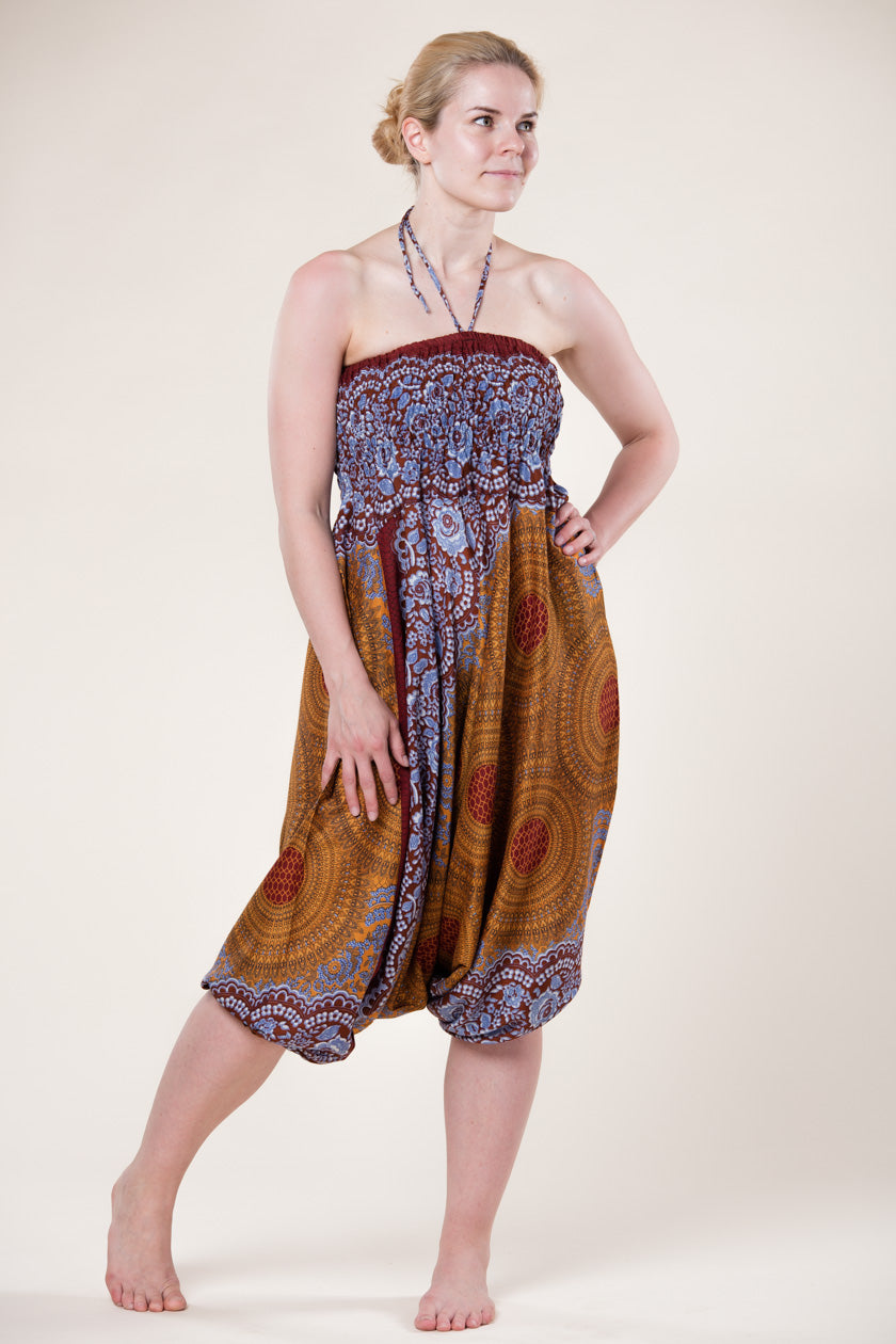 Mandala Bronze Artisan Jumpsuit Haaremihousut